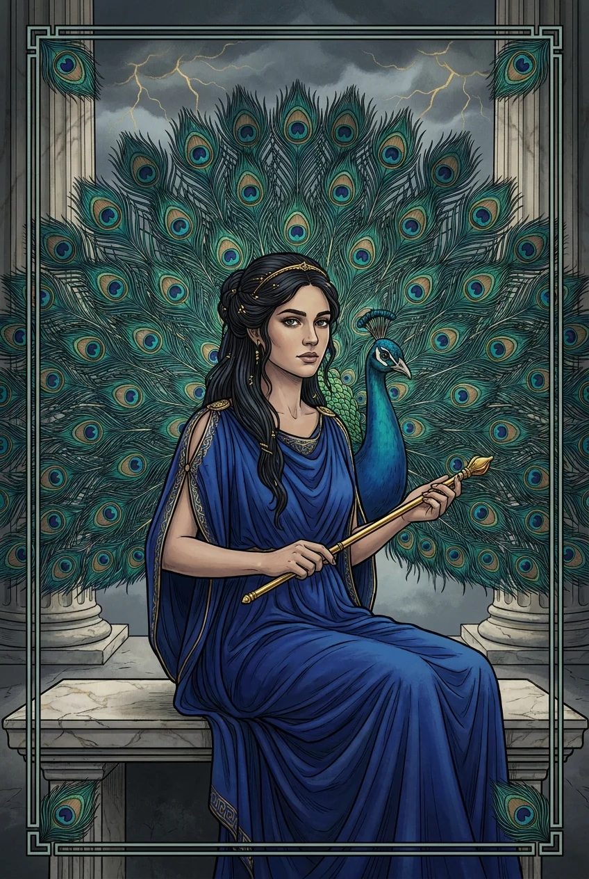 The Hera goddess card