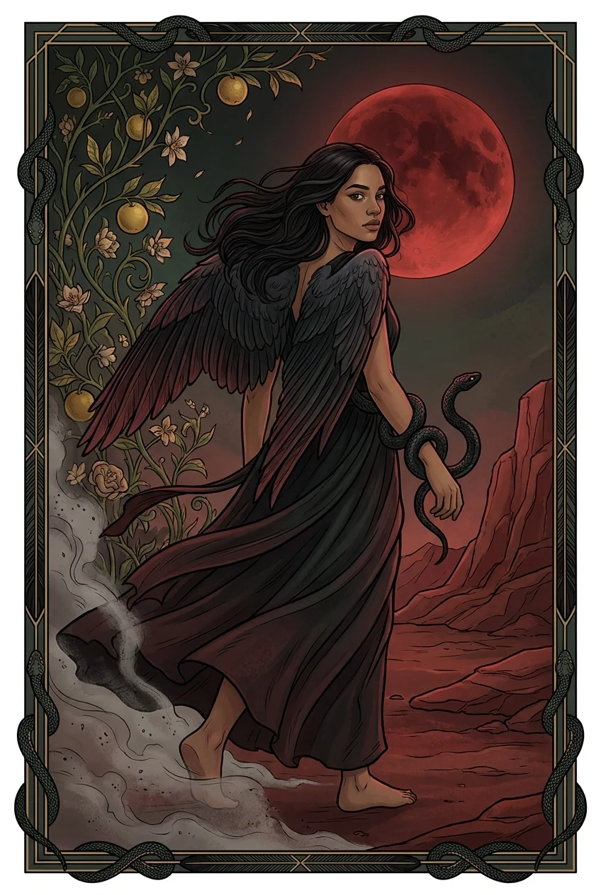 The Lilith goddess card