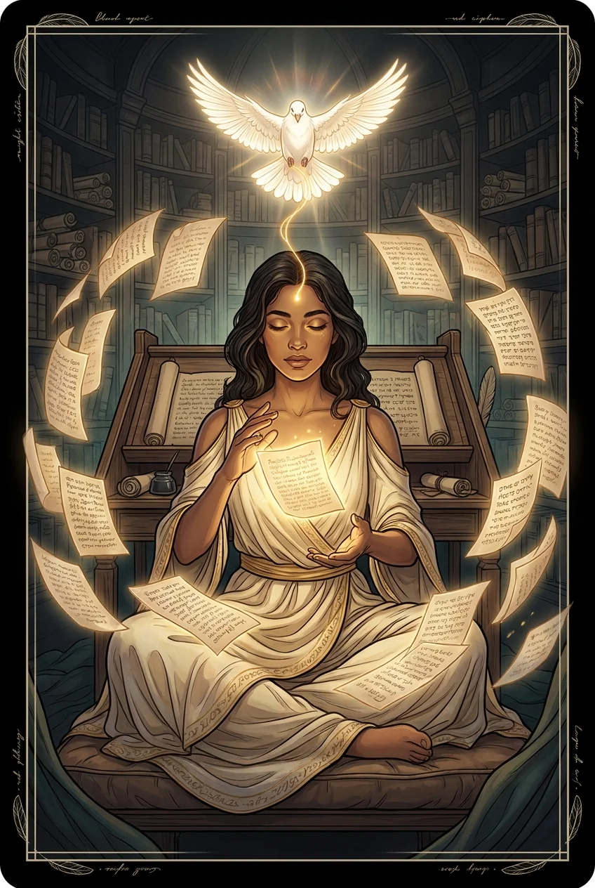 The Sophia goddess card